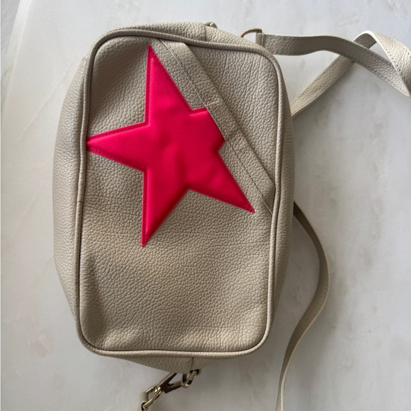 Golden Goose Textured Cream Leather with Gold Accent - Picture 1 of 8